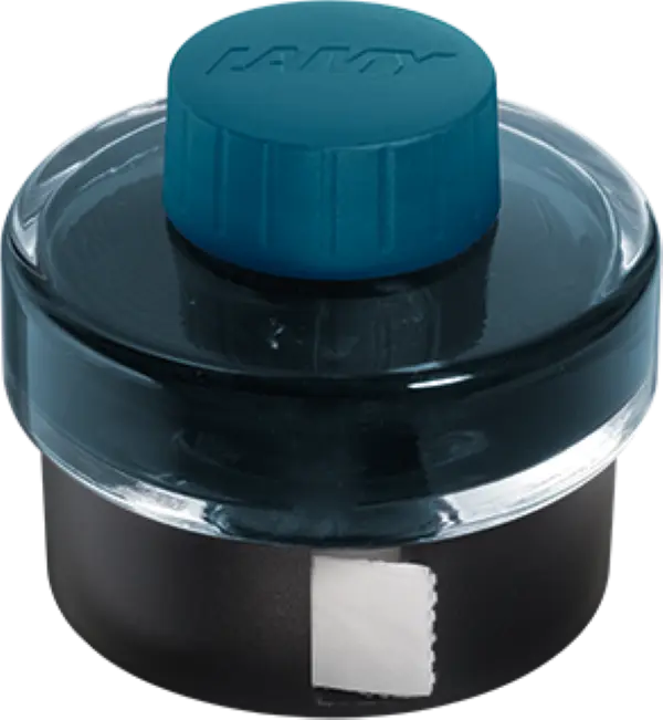 LAMY T52瓶裝鋼筆墨水/ 50ml/ Petrol森綠藍