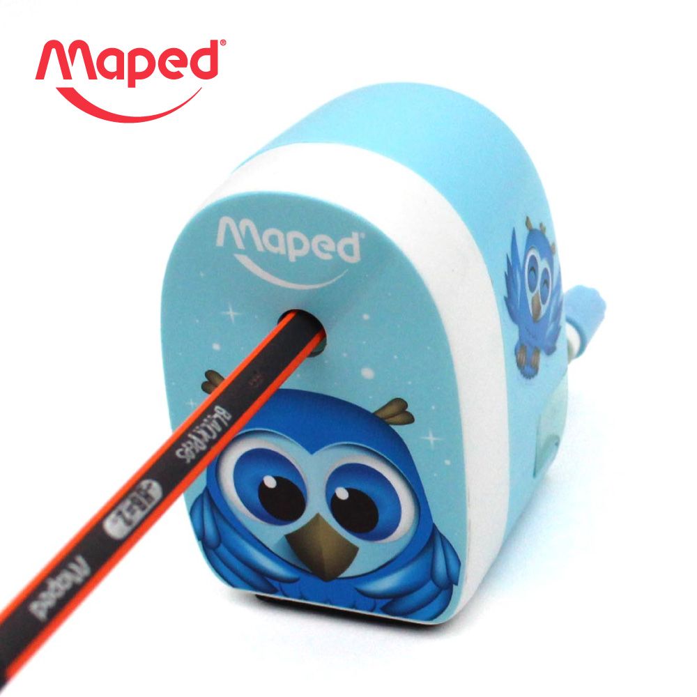 Maped貓頭鷹隨身手搖筆削