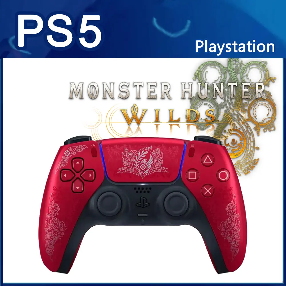 SONY 索尼PS5 DualSense 原廠無線控制器 魔物獵人 荒野 日本公司貨 保固三個月(特殊限量款)