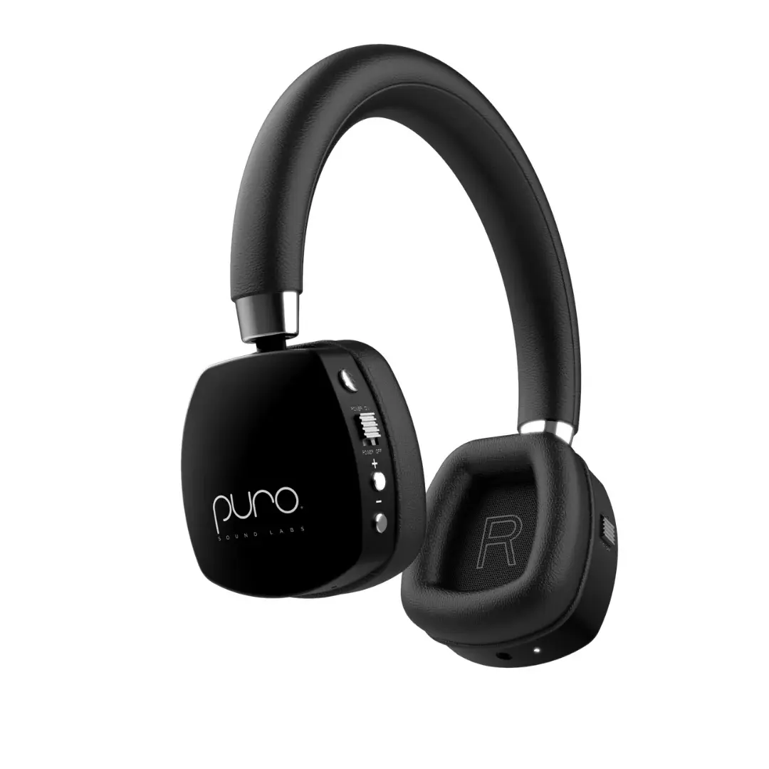 Puro Quiets-Plus降噪無線兒童耳機/ 黑