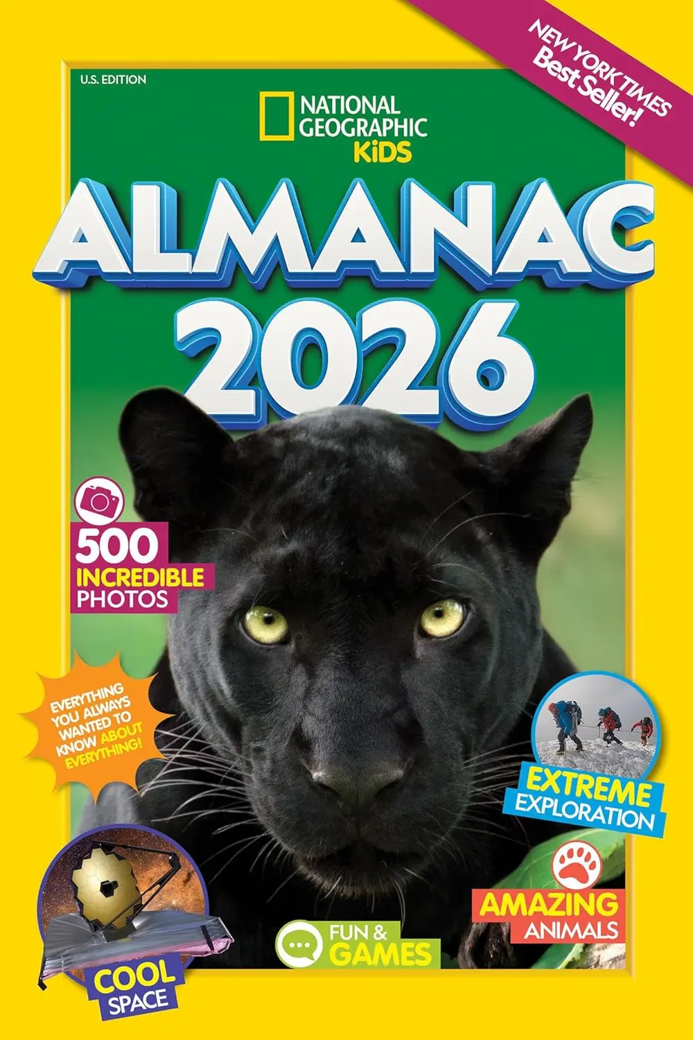 【國家地理頻道 兒童年鑑2026版】National Geographic Kids Almanac 2026