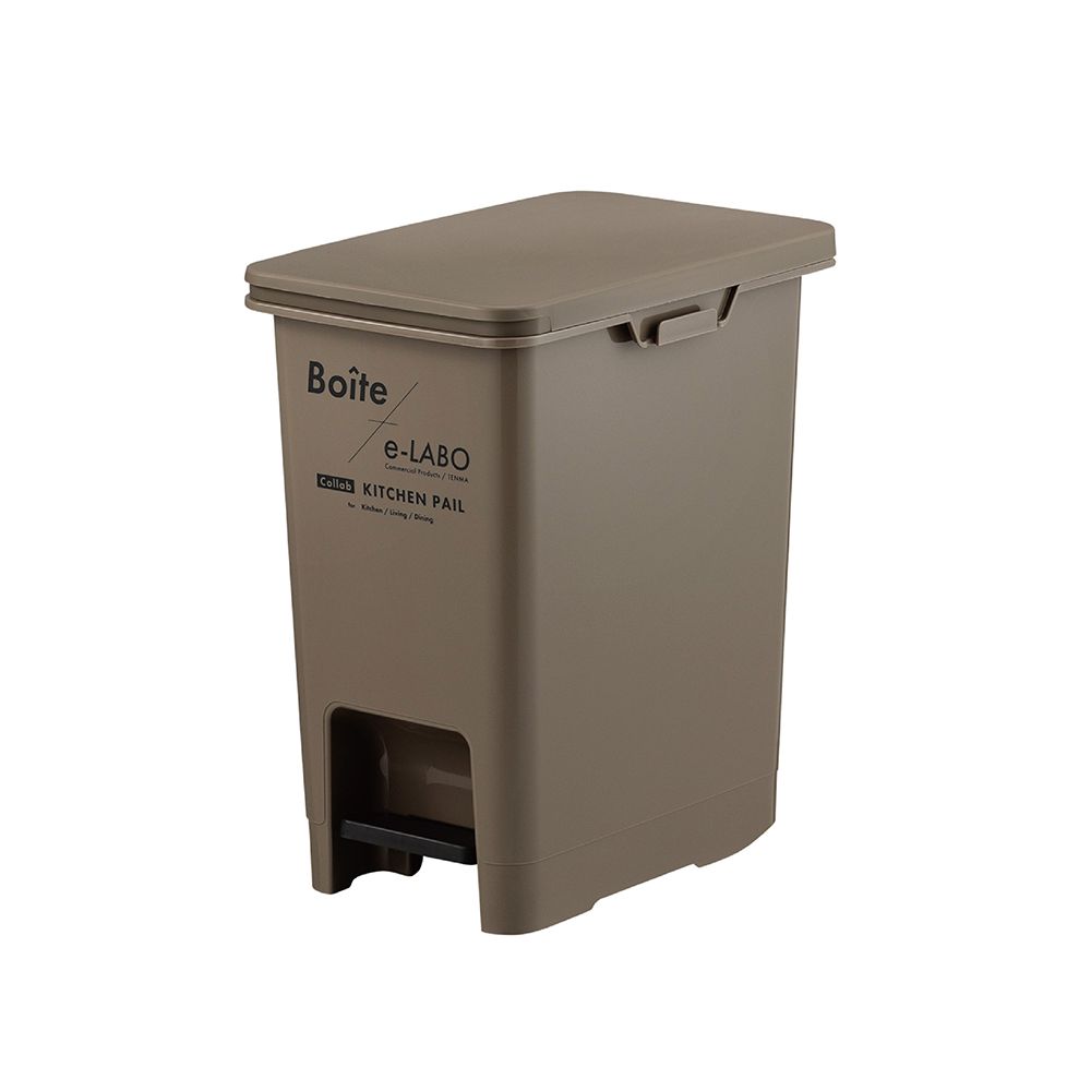 LIV PLUS Boite 踩踏式垃圾桶 20L/ 棕色