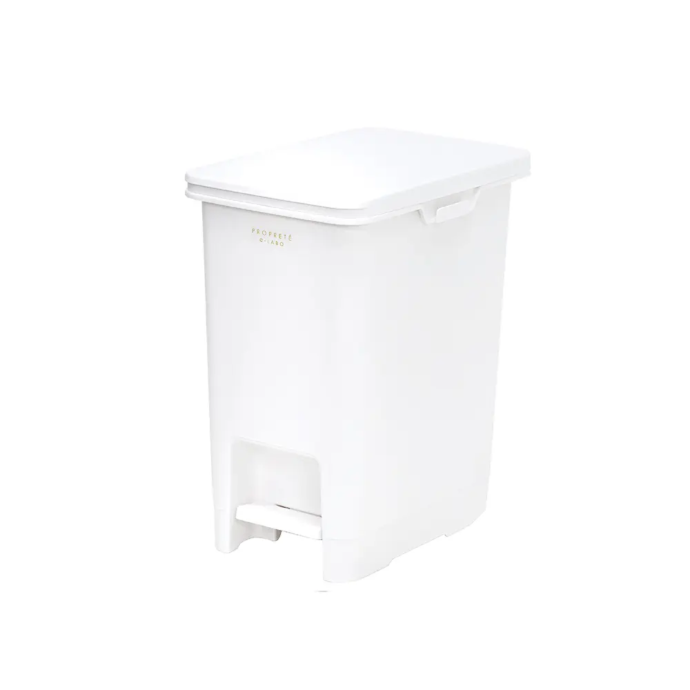 LIV PLUS Boite 踩踏式垃圾桶 20L/ 白色