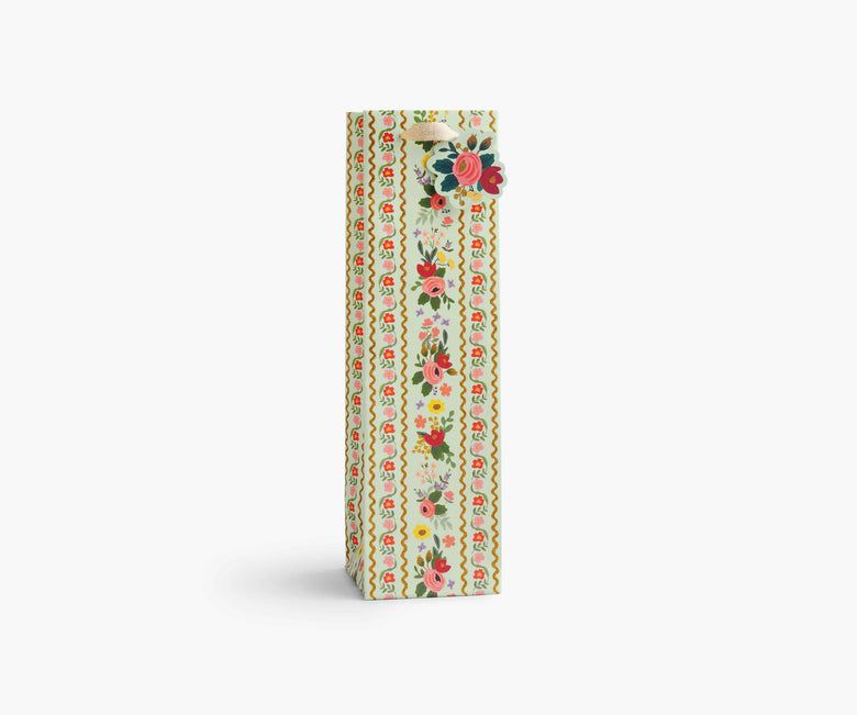 美國 RIFLE PAPER 包裝提袋/ Wine/ Floral Cake