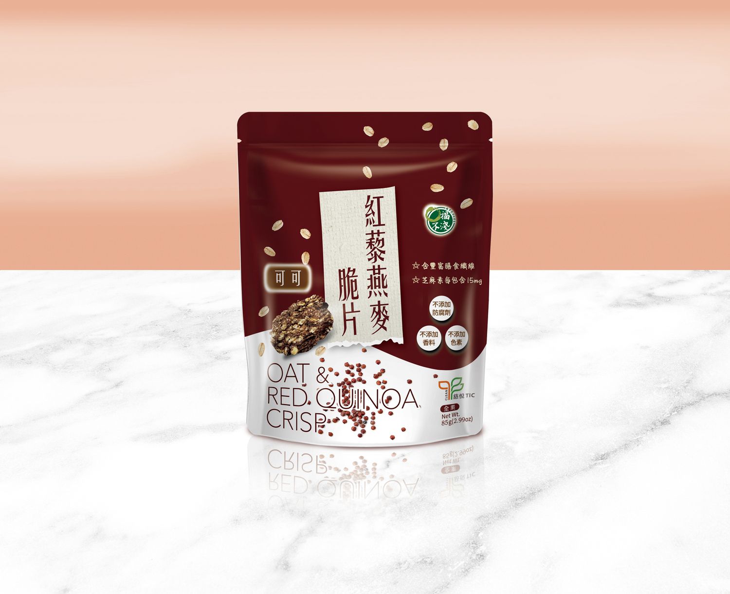 紅藜燕麥脆片/ 可可