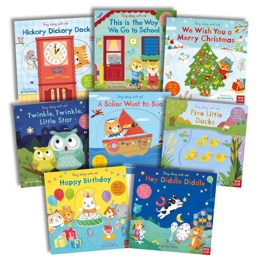 Sing Along With Me! 8 Book Pack A (+QRcode/8冊合售)