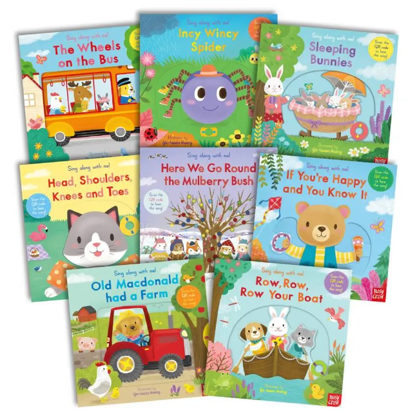 Sing Along With Me! 8 Book Pack B (+QRcode/8冊合售)