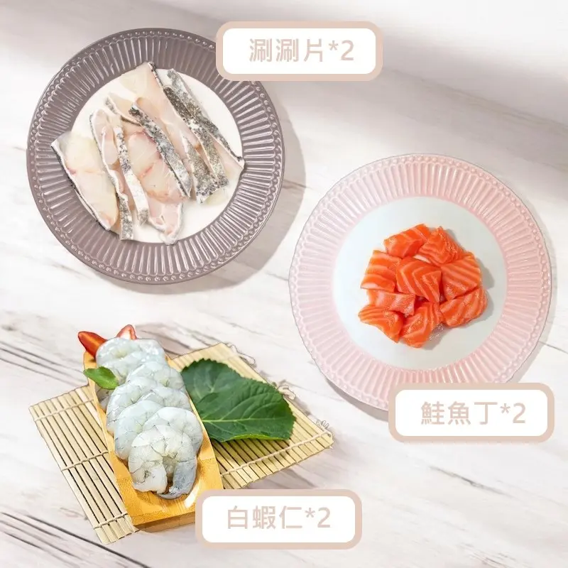 【一夫水產】無刺魚蝦 6入組