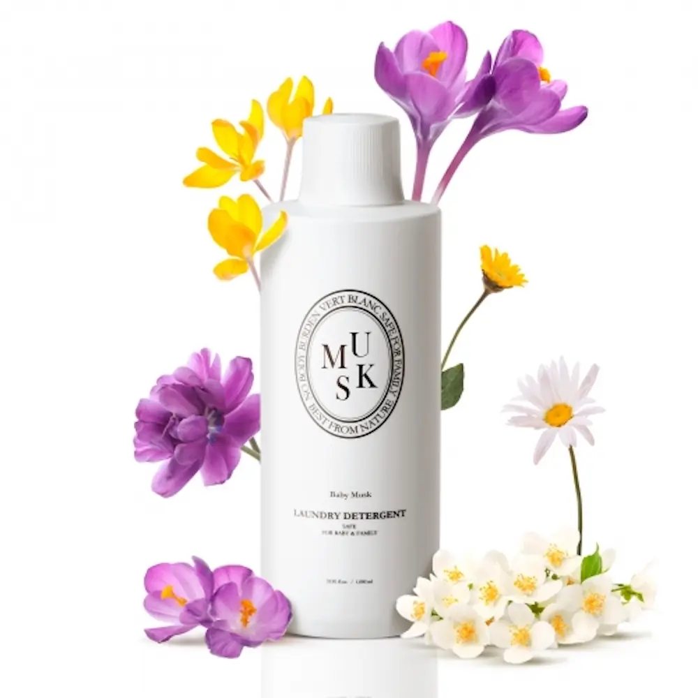 VERTBLANC寶寶天然衣物清潔液/ 白色麝香/ 1000ml