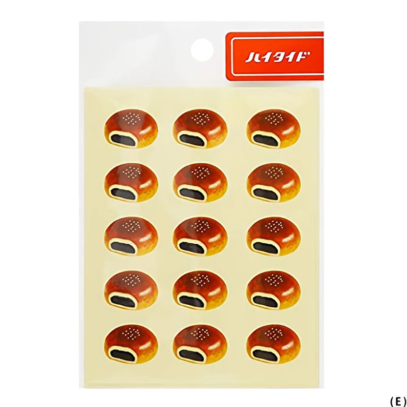 日本 HIGHTIDE New Retro 復古造型貼紙/ 麵包