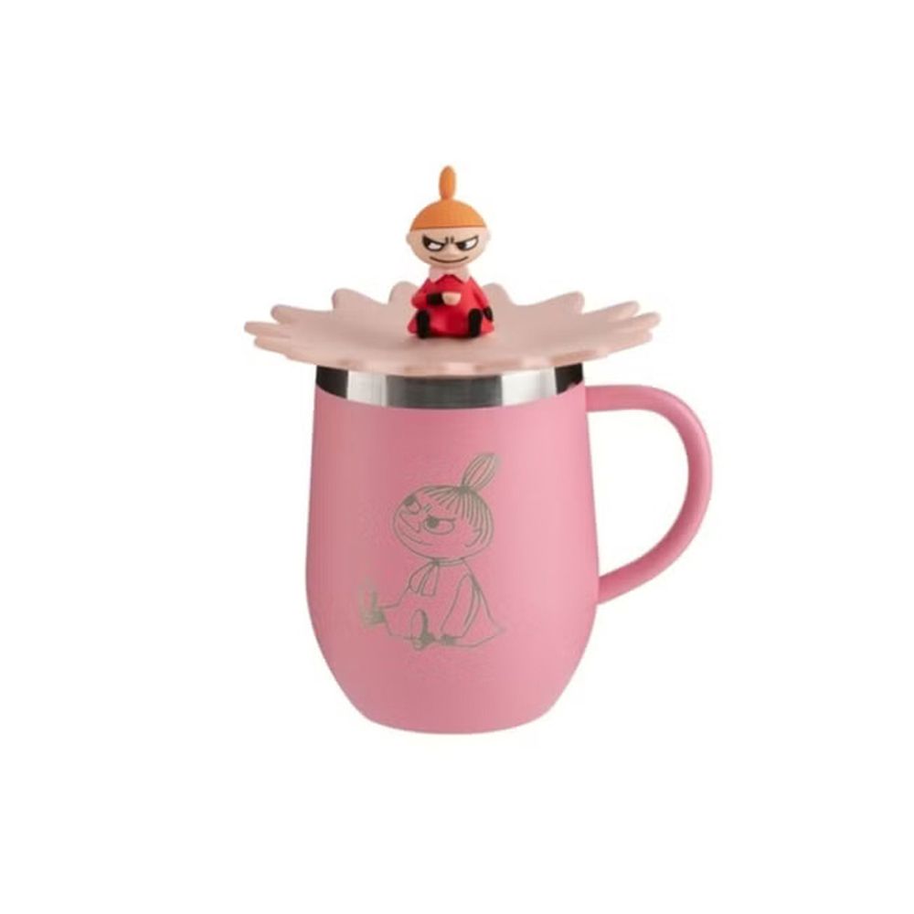 PO:Selected丹麥POxMOOMIN蛋形不鏽鋼馬克杯350ml(粉)