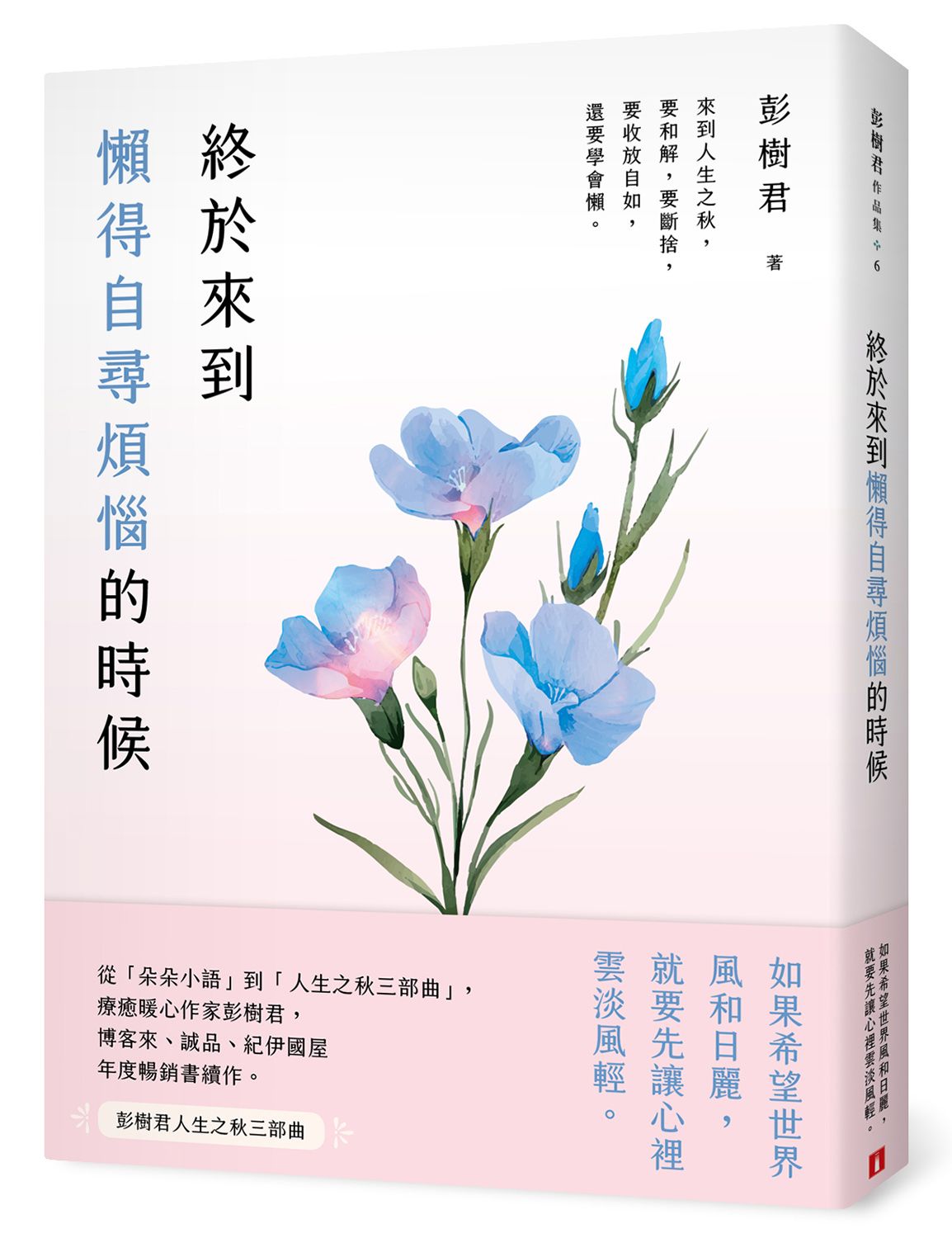 終於來到懶得自尋煩惱的時候 (一枝獨秀版)