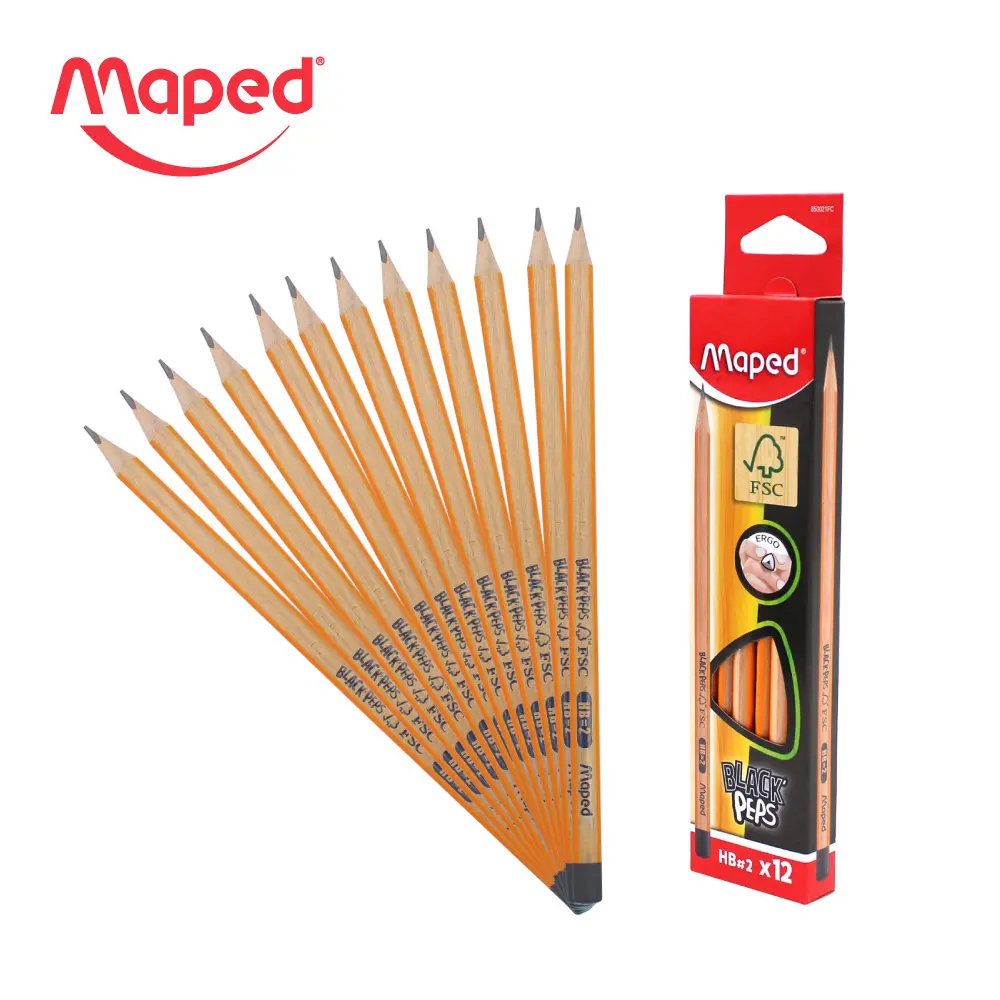 Maped國民三角鉛筆/ HB