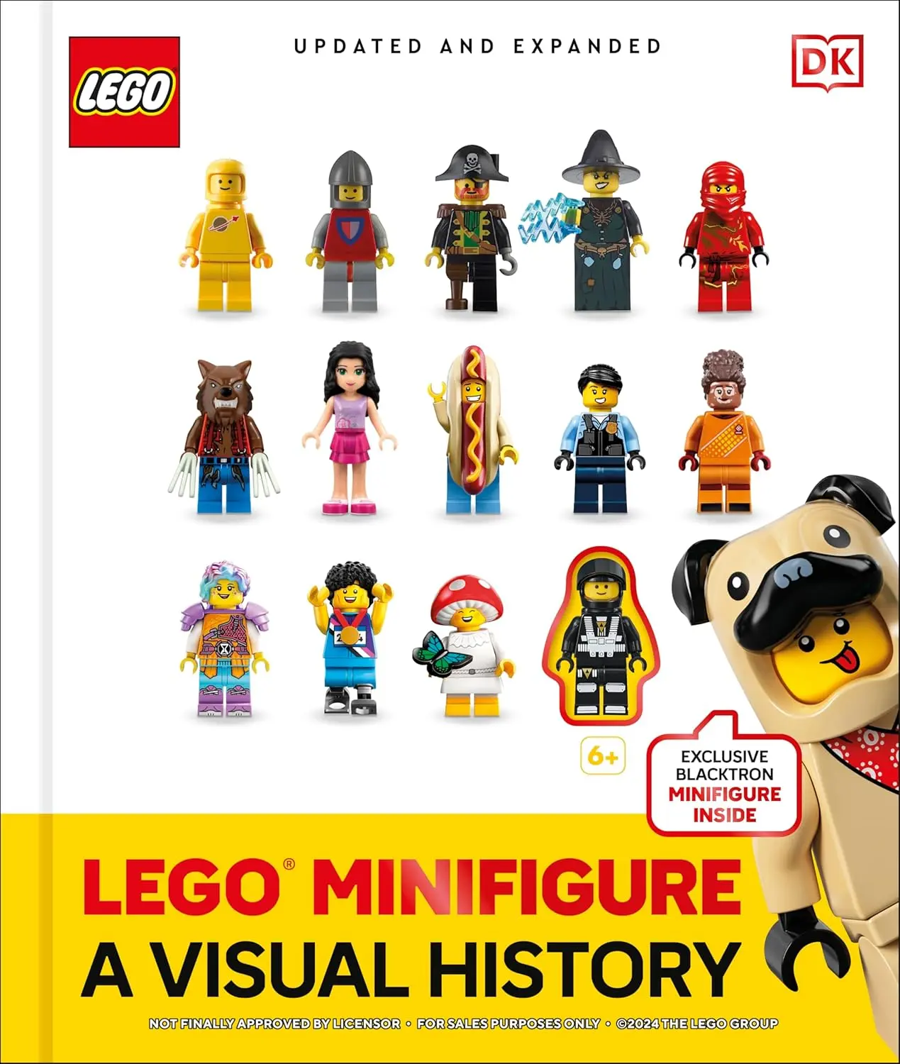 樂高人偶最新大百科➤LEGO Minifigure A Visual History Updated and Expanded (With Exclusive LEGO Minifigure!)