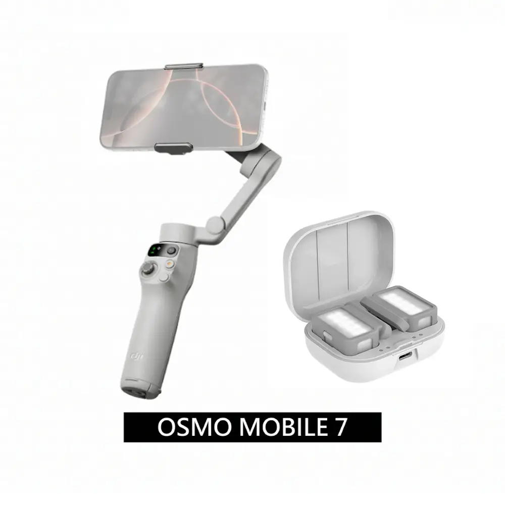 DJI Osmo Mobile 7 手持雲台/手機三軸穩定器 內建三腳架 + 專屬補光燈 公司貨