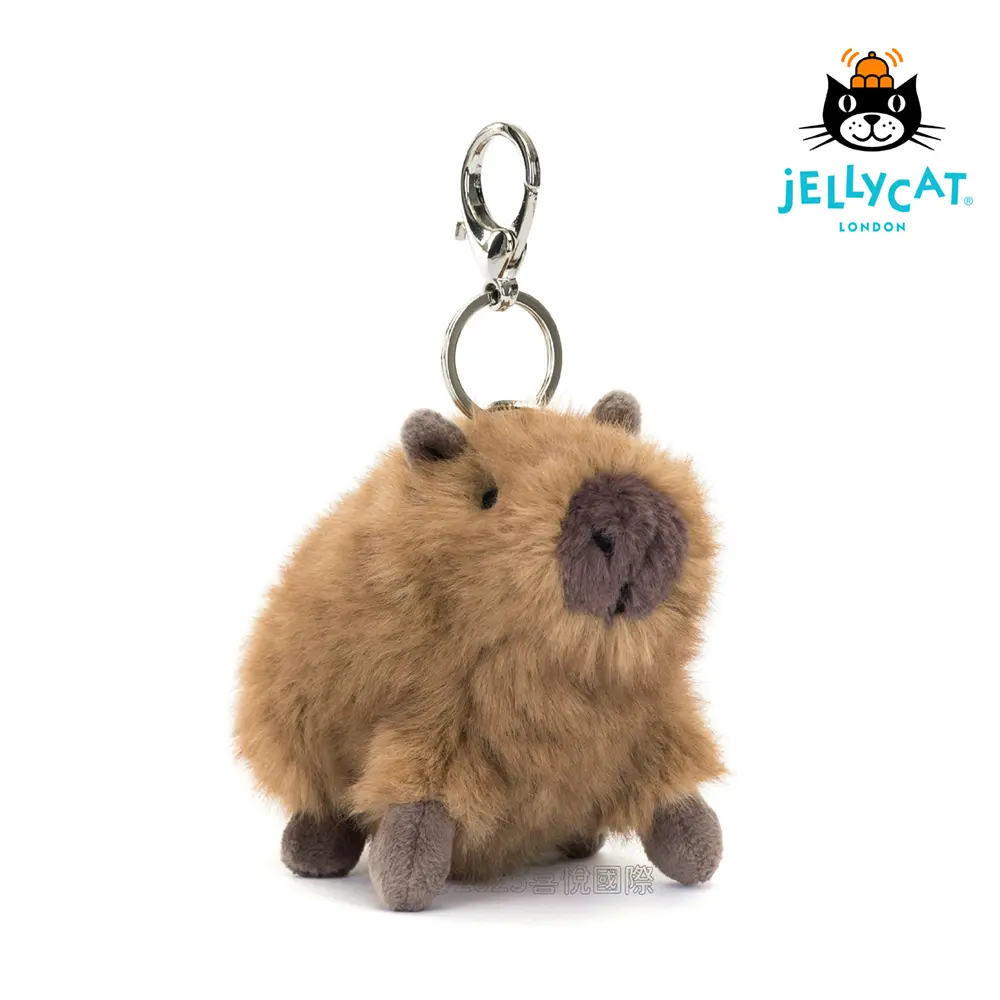 可愛水豚陪你每天➤Jellycat吊飾/鑰匙圈/ 水豚君
