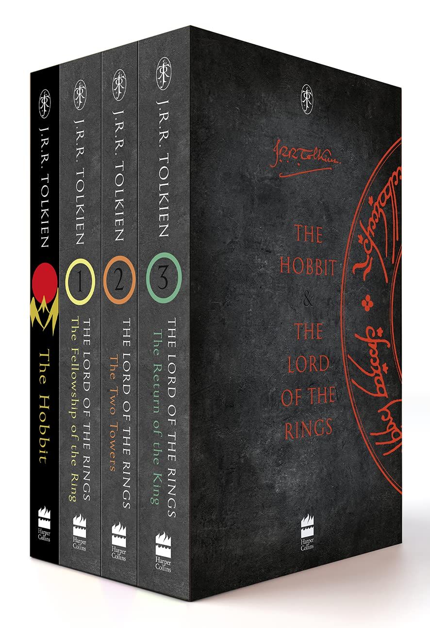 The Hobbit & The Lord of the Rings Boxed Set (4冊合售)