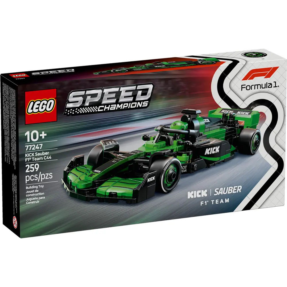 LEGO樂高積木/ 極速賽車/ 77247/ 薩伯車隊 F1 Team C44