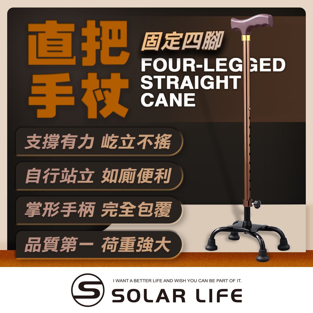 Solar Life 索樂生活 直把手杖