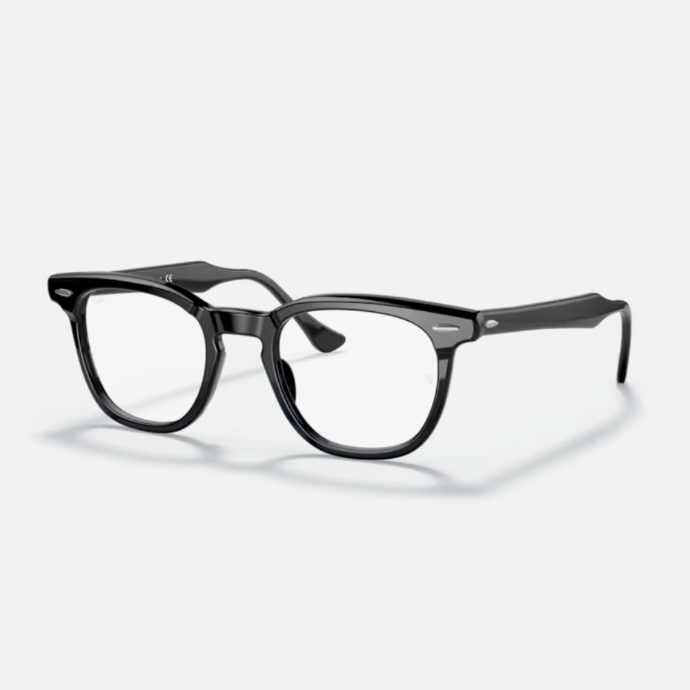 Ray Ban｜RX5398F-2000 方形膠框光學眼鏡/ 公司貨