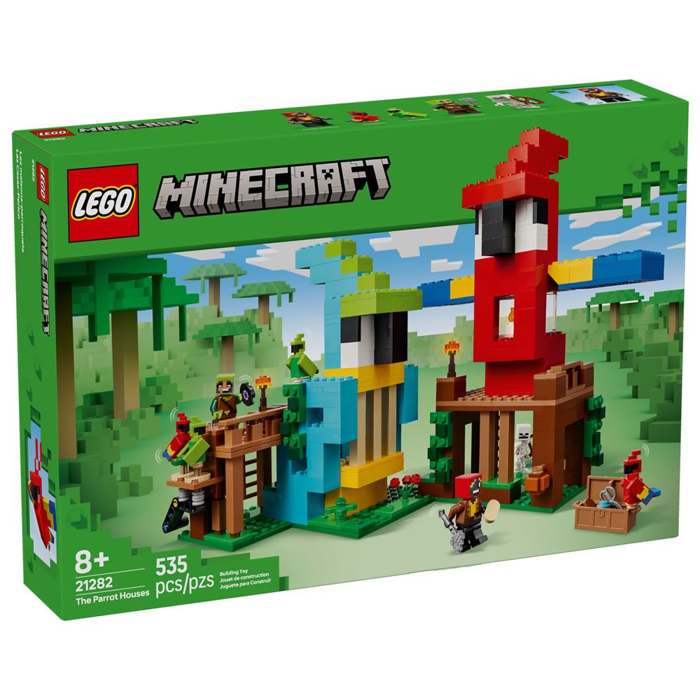 LEGO樂高積木/ Minecraft/ 21282/ 鸚鵡屋