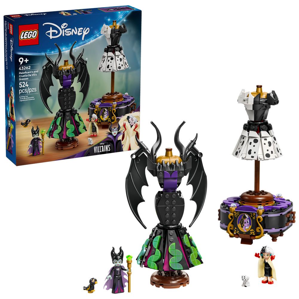 LEGO樂高積木/ 迪士尼/ 43262/ 黑巫婆和庫伊拉德維爾的裙子