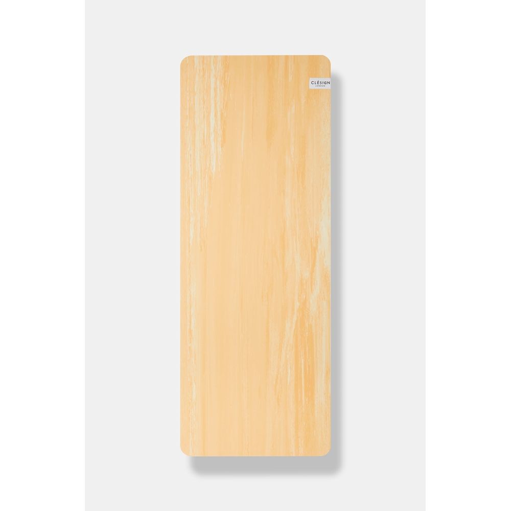 【Clesign】COCO Rubber Mat 天然橡膠瑜珈墊 4.5mm - Pure Caramel