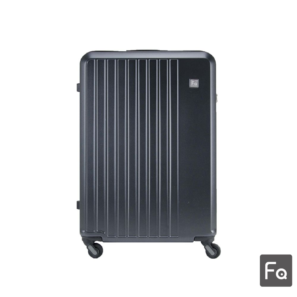 【FREQUENTER】LIEVE 28吋 輕量靜音拉鍊箱/ 鐵灰色