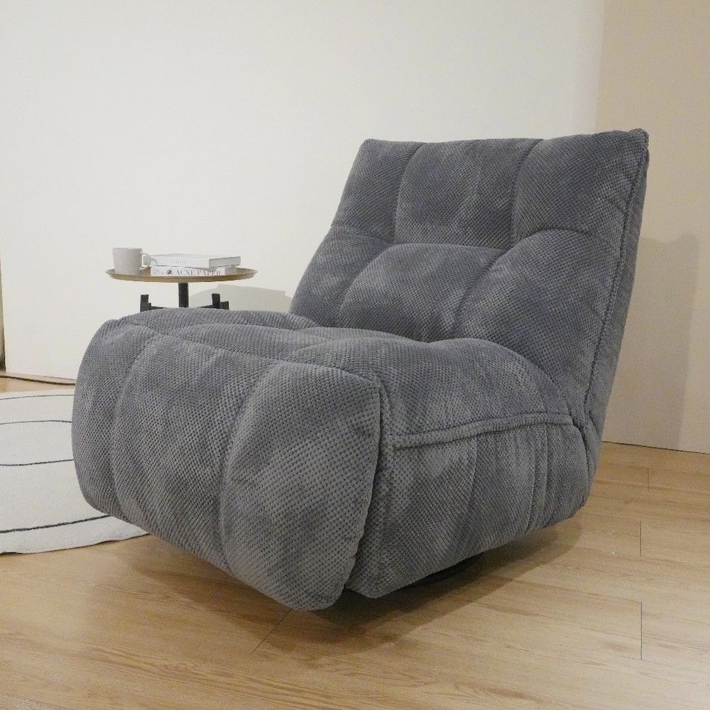 【橙家居・家具】/預購/波比單人電動沙發 CR-51151M/ 灰色