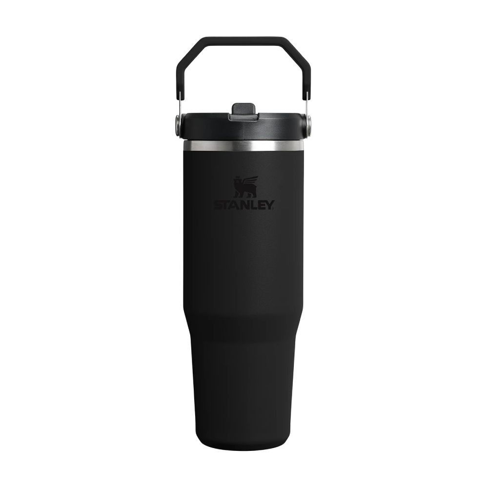 STANLEY經典系列IceFlow手提吸管杯2.0/ 0.88L/ 消光黑2.0