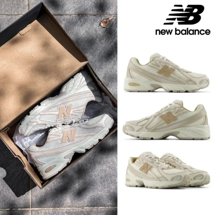 【New Balance】復古鞋_U740IN2-D_中性_奶茶色/ US7.0-25cm
