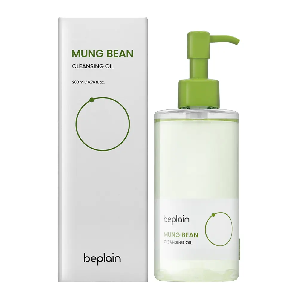 【beplain】綠豆溫和舒暖卸妝油 200ml-平行輸入