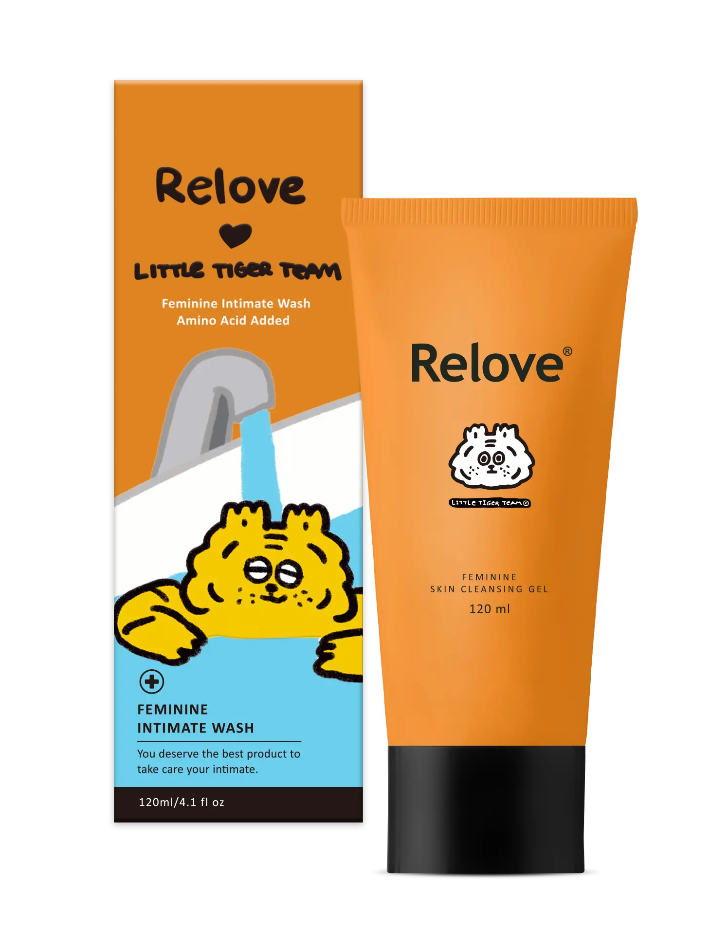 【Relove】【小虎聯名】胺基酸私密潔淨凝露(依蘭英國梨香)120ml