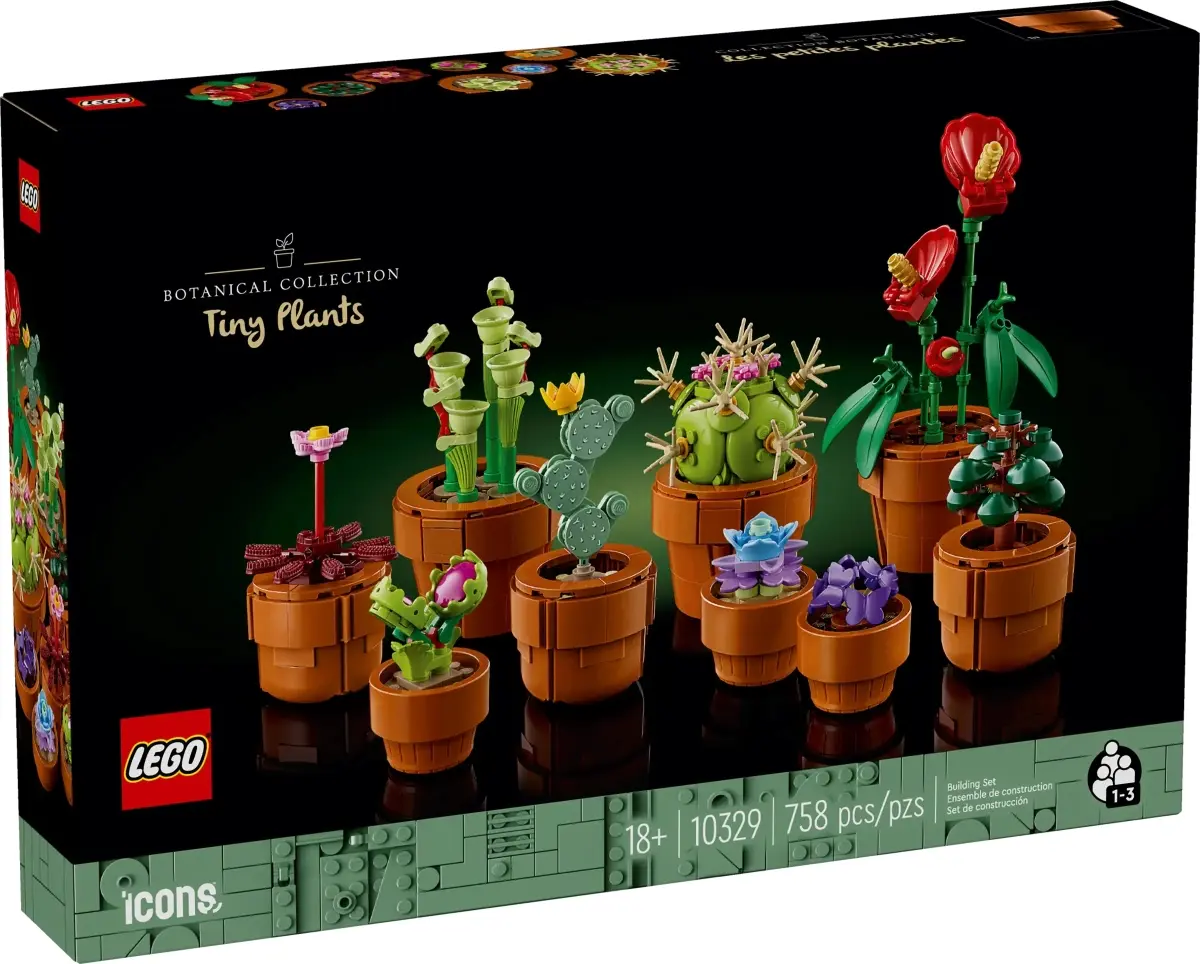 LEGO樂高積木/ 花卉/ 10329/ Icons迷你盆栽