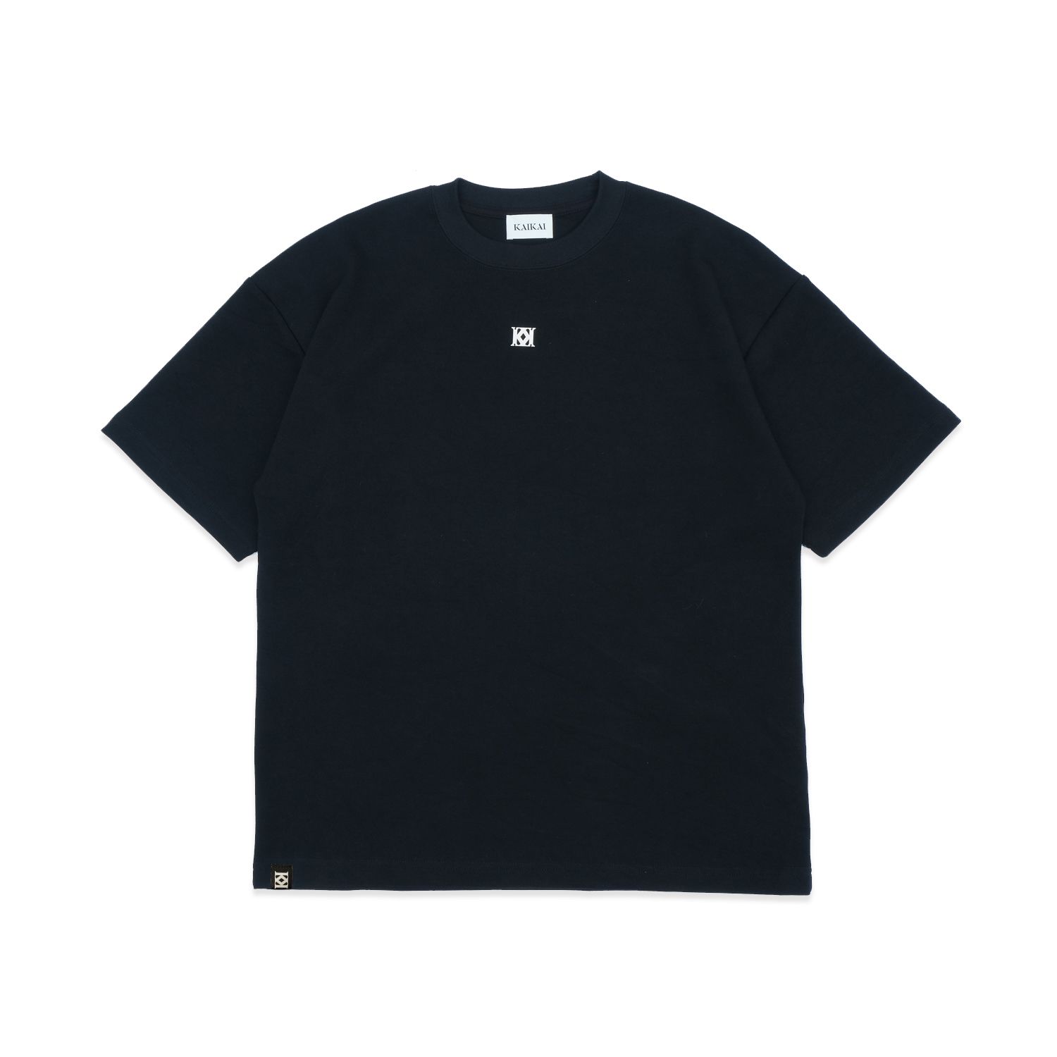 KAI KAI "UNPREDICTABLE" Logo-plaque Sorona Neoprene Tee/ 黑色/ M
