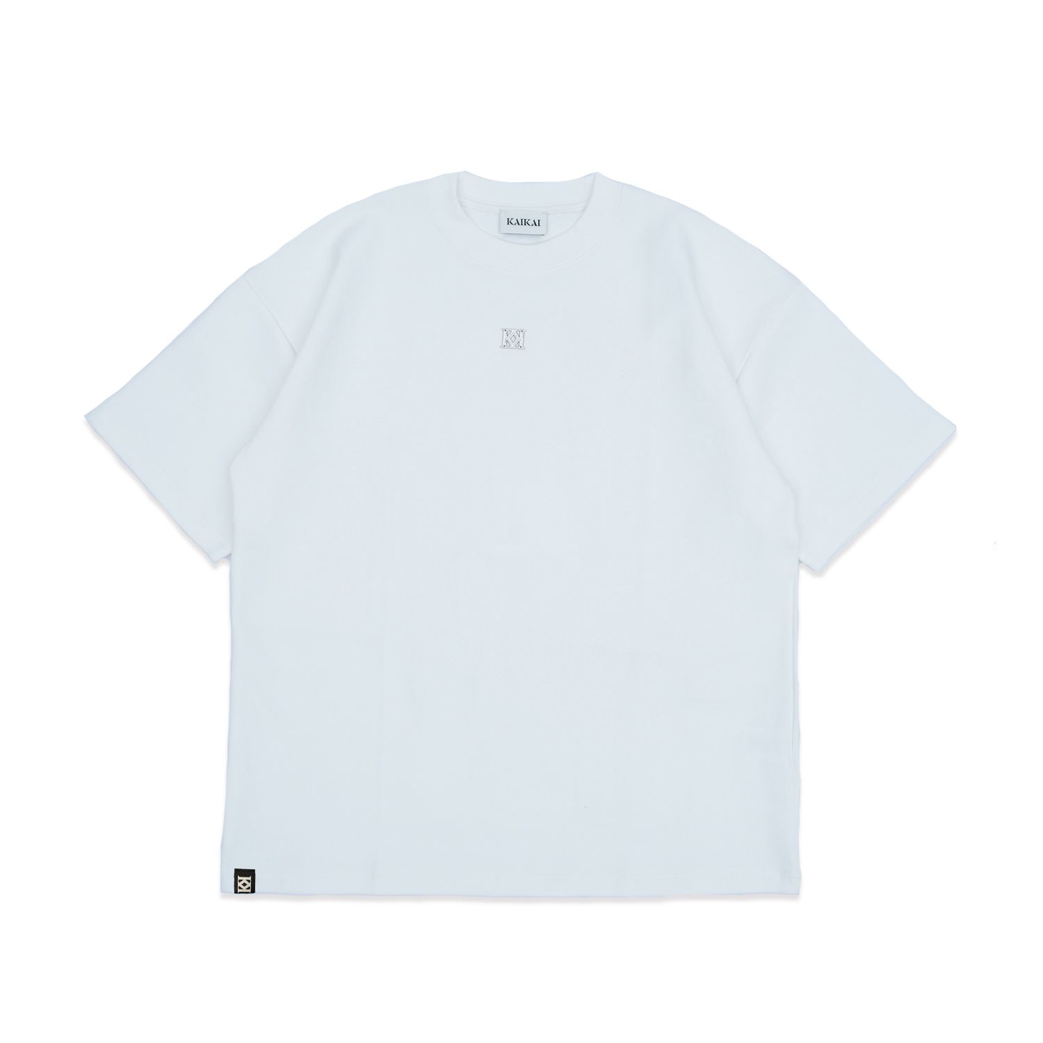 KAI KAI "UNPREDICTABLE"  Logo-plaque Sorona Neoprene Tee/ 白色/ L