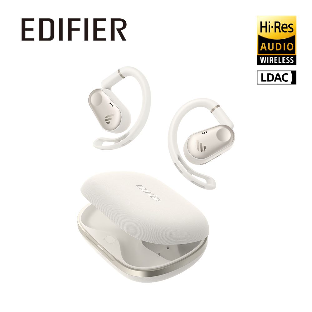EDIFIER Comfo Flex 開放式真無線藍牙耳機/ 白色