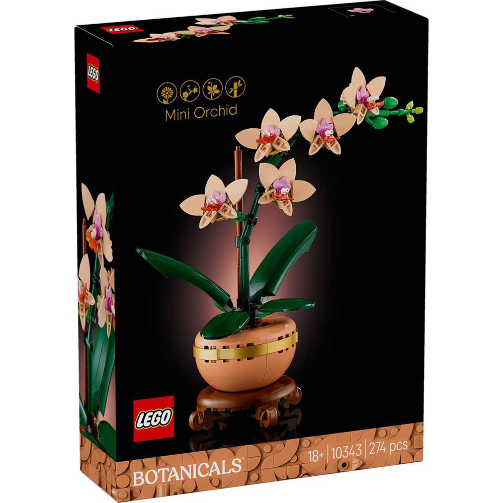 LEGO樂高積木/ 花卉/ 10343/ Botanicals迷你蘭花