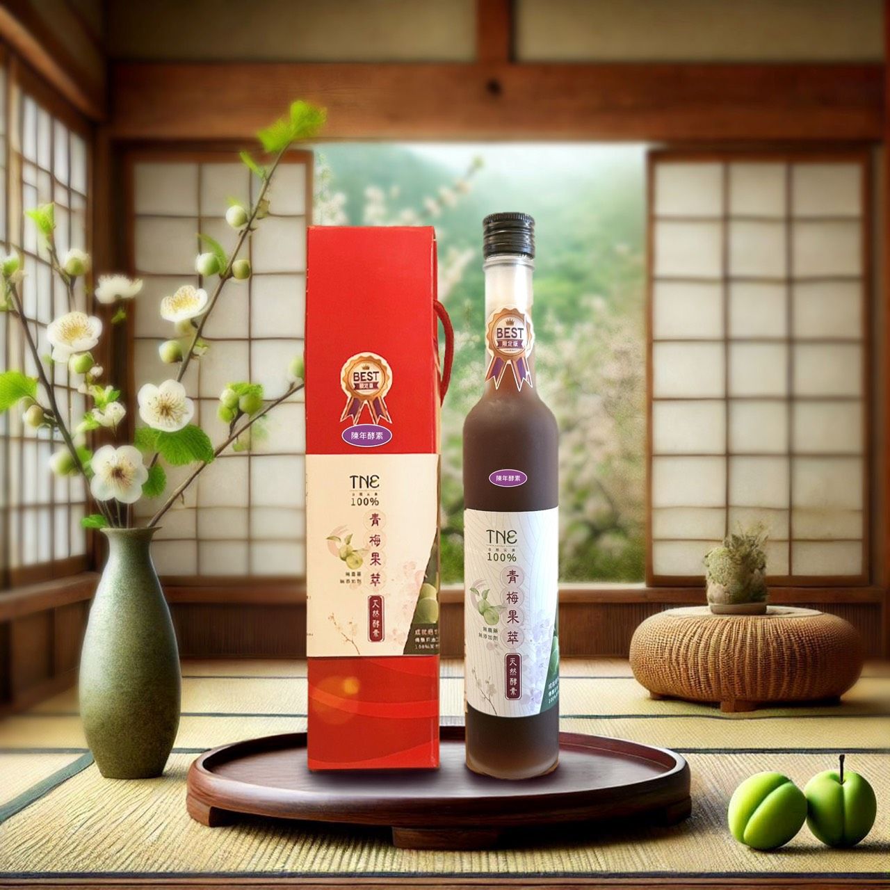 TNE自然元素100％陳年青梅酵素/ 480g