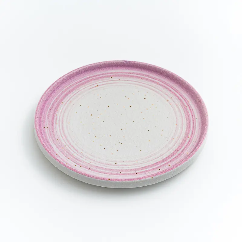WAGA旋紋紫語陶瓷立盤/ 16.8cm/ 單品