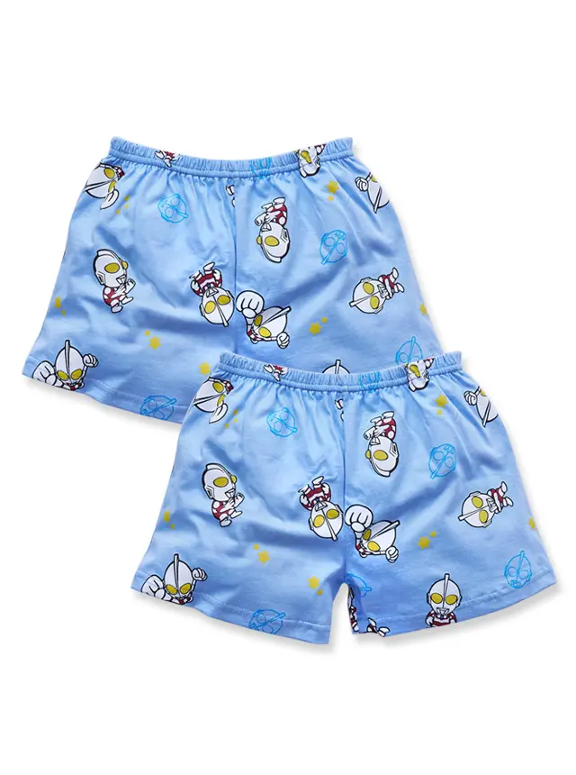 【ONEDER旺達棉品】台灣製純棉(2入)兒童內褲/ 超人力霸王-01/ XL