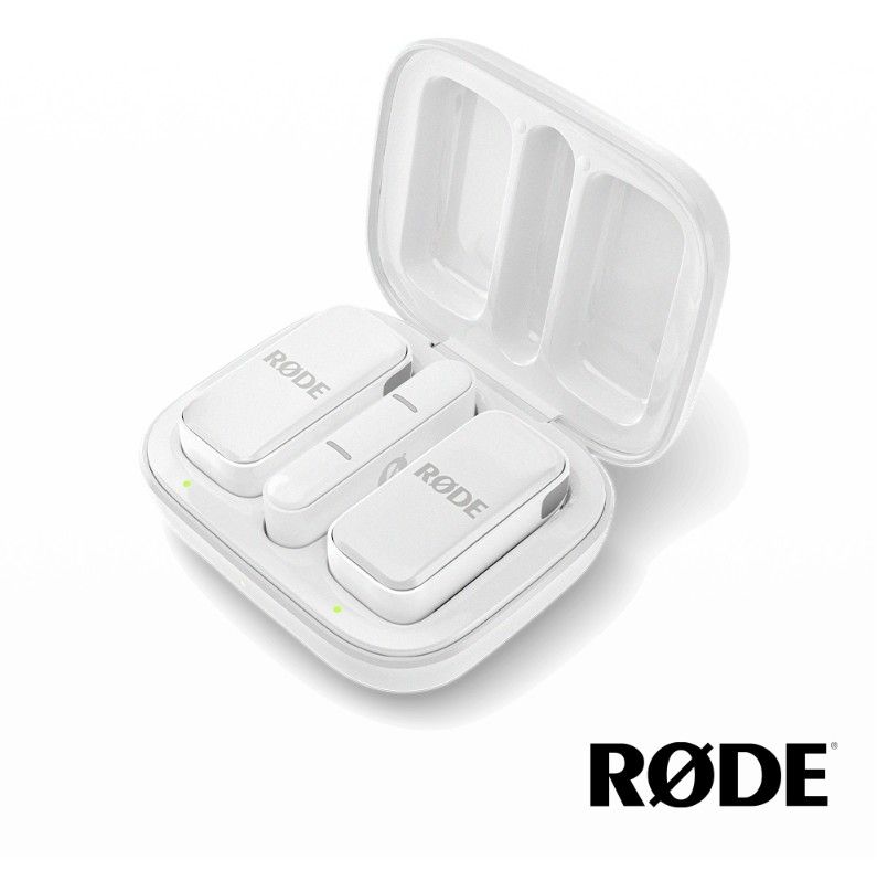 【RODE】Wireless Micro 行動無線麥克風 手機用 Lightning規格 (公司貨)/ 白色