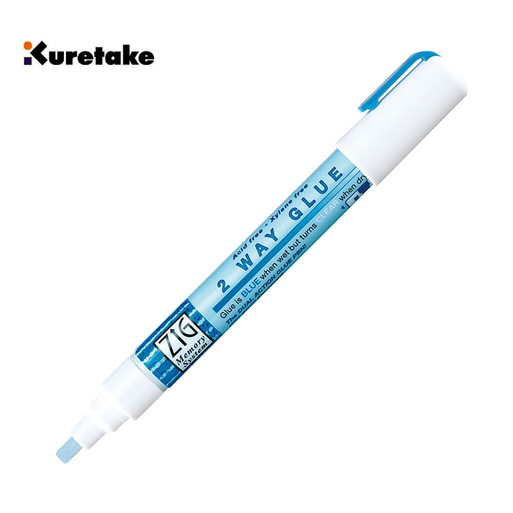 吳竹Kuretake乾濕兩用膠水筆/ MSB-15P/ 15g
