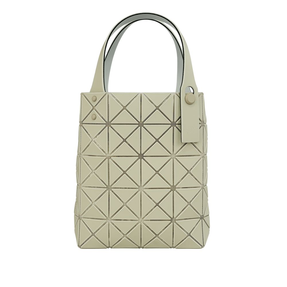 【ISSEY MIYAKE】BAO BAO Prism Plus 5X4 霧面迷你手提包(米灰色)/ 平行輸入