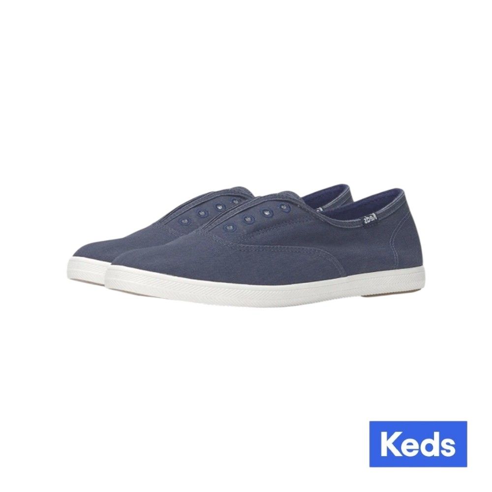 【KEDS】CHILLAX TWILL 經典帆布懶人便鞋 WF52512/ US7 (24cm)