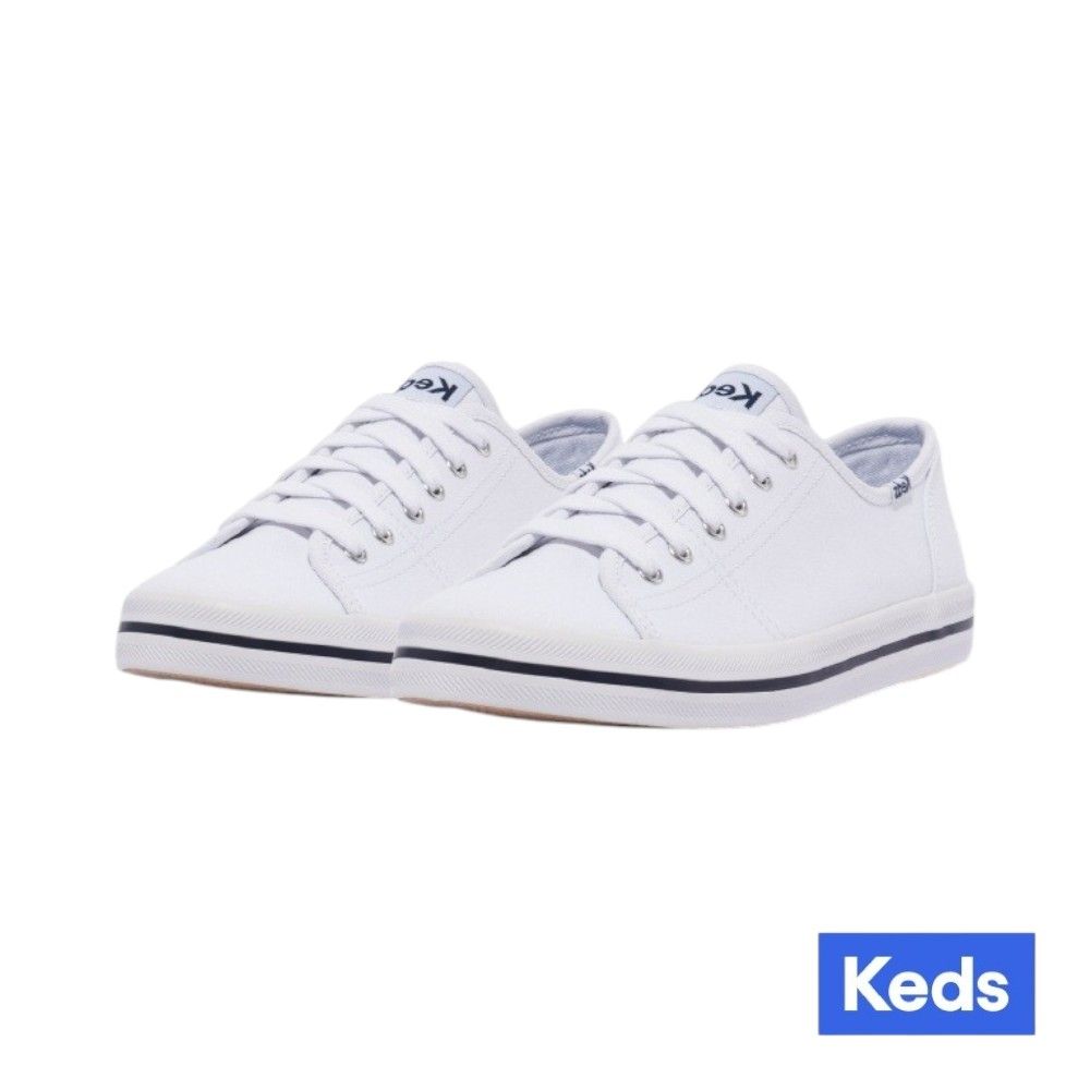 【KEDS】KICKSTART 經典帆布小白鞋 WF54682/ US8.5 (25.5cm)