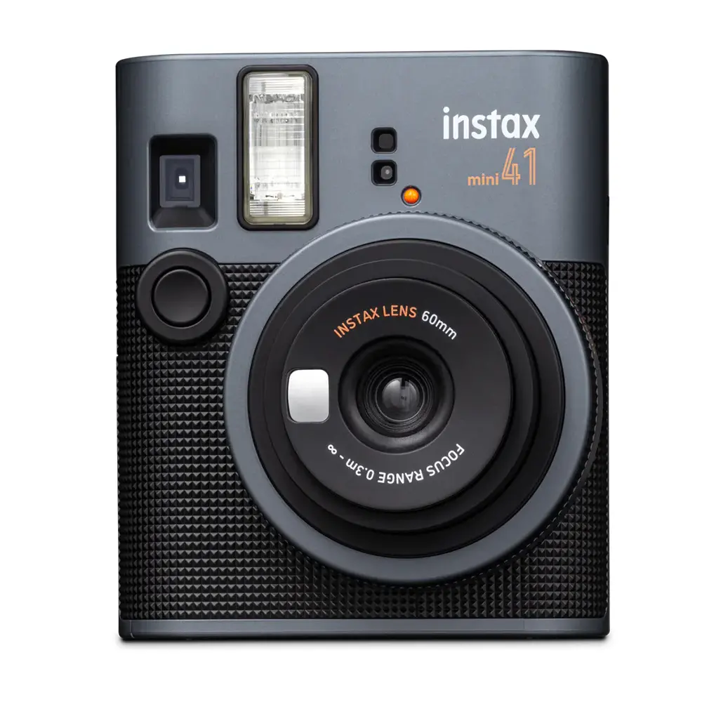 FUJIFILM 富士 instax mini 41 馬上看相機 拍立得相機 公司貨 贈1盒卡通底片+專屬束口袋+原廠透明相冊+邊框貼