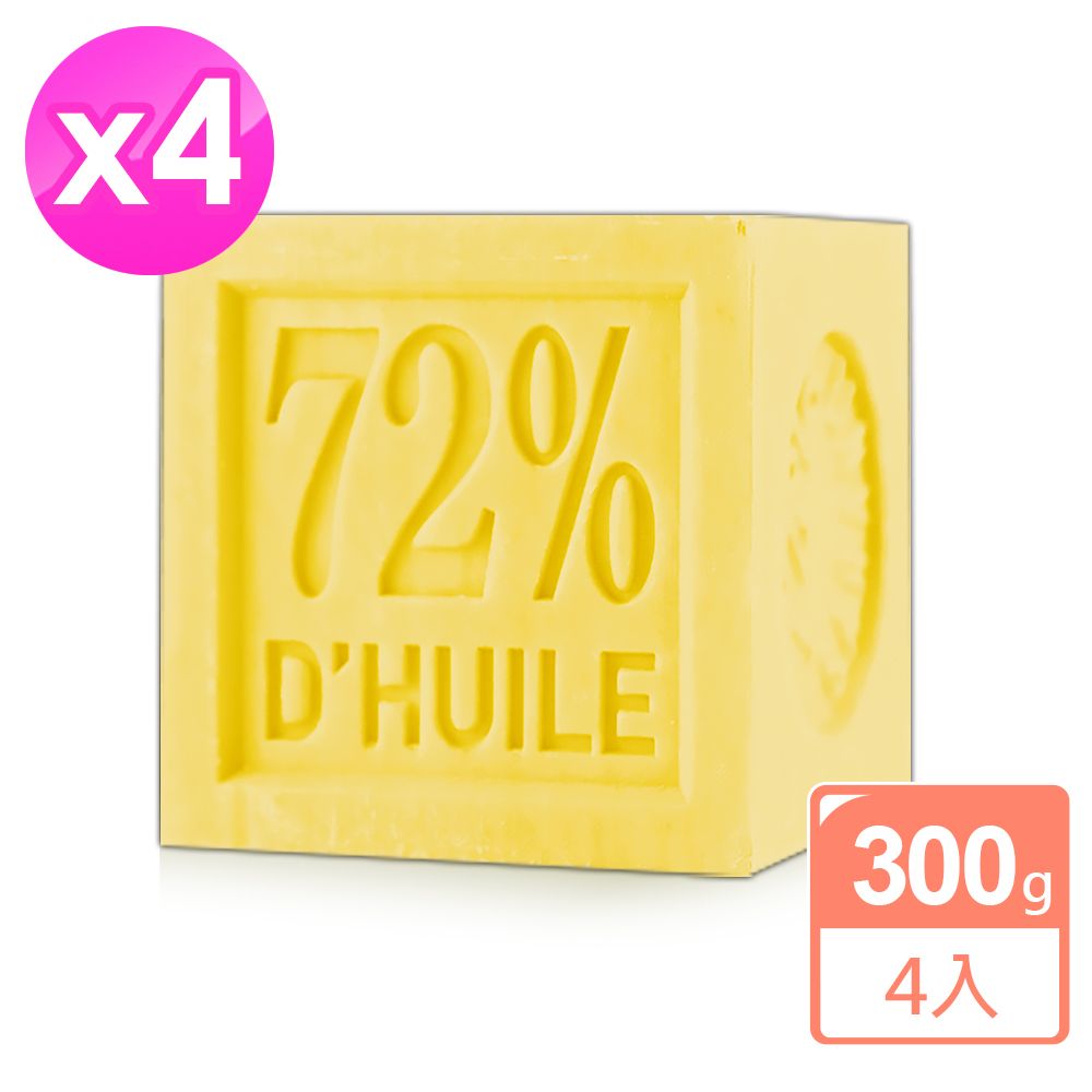 法國戴奧飛．波登忍冬馬賽皂300g x4顆