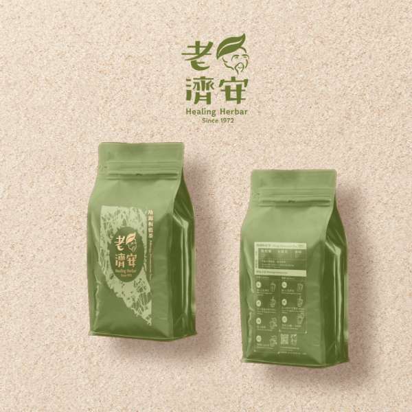 老濟安地錦板藍茶