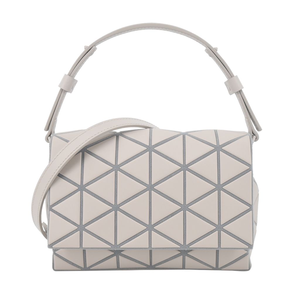 【ISSEY MIYAKE 三宅一生】BAOABO FOSSETTE 霧面皮革兩用包-淺褐色/平行輸入